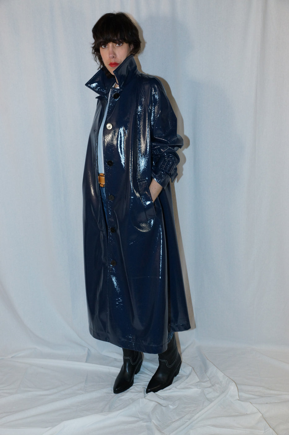 Collectors Club Trench Cooper Navy