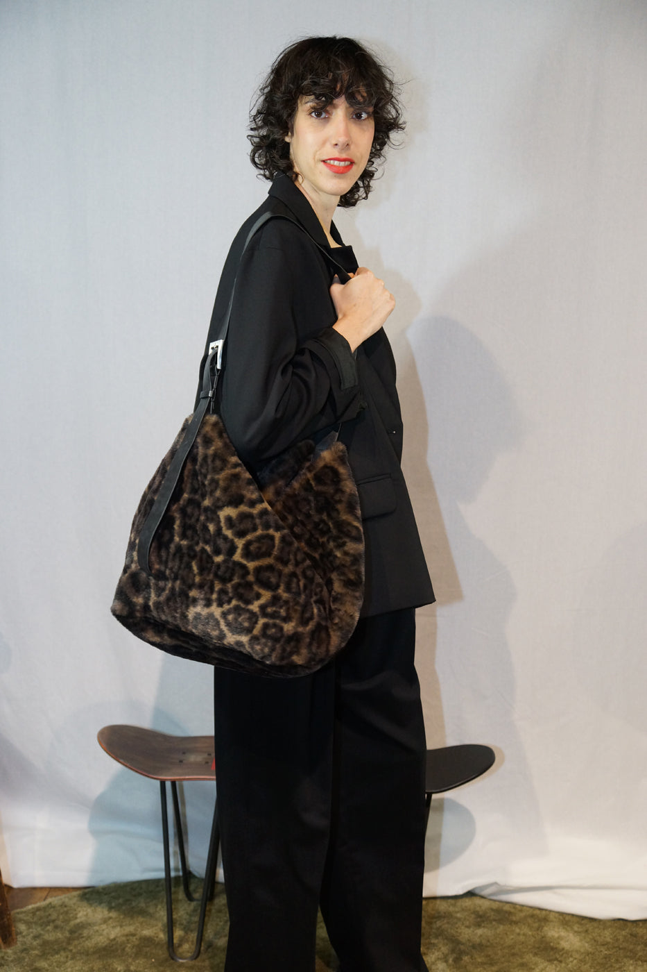Apparis Sac Esti Dark Léopard