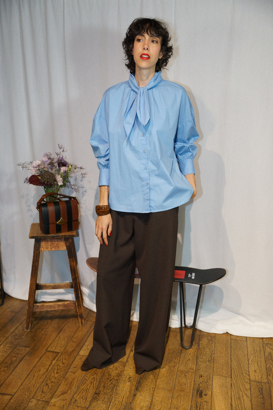 Belle Pièce Blouse Tom Sky