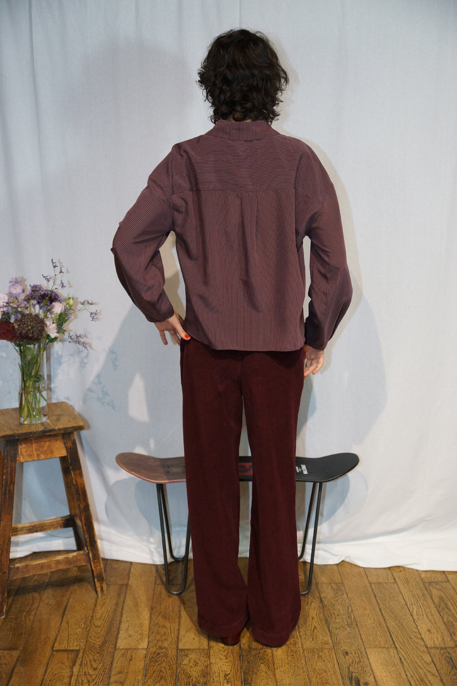 Belle Pièce Blouse Christies Wine