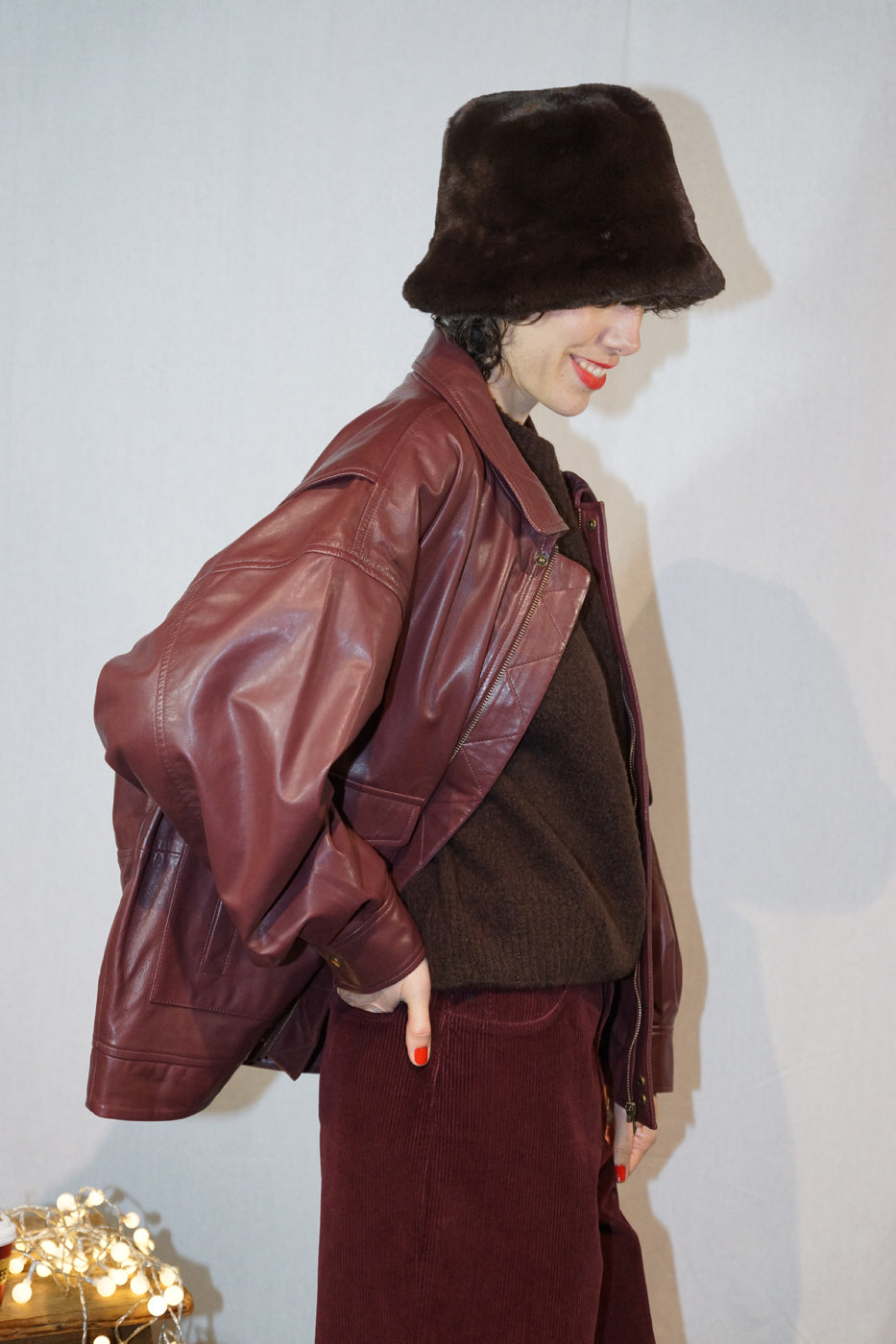 Belle Pièce Blouson Edgar Burgundy
