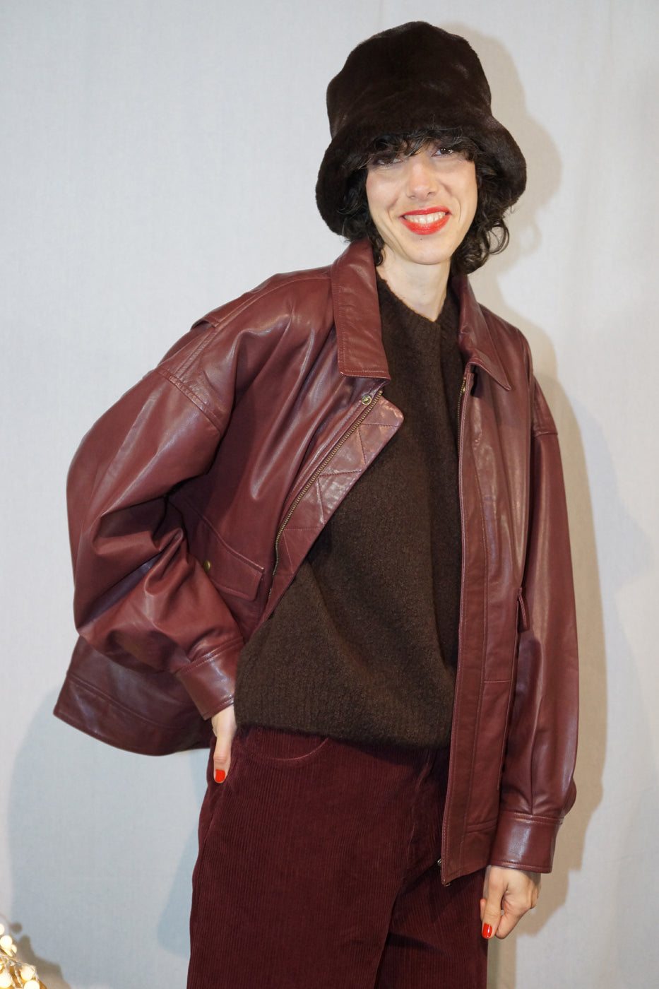Belle Pièce Blouson Edgar Burgundy