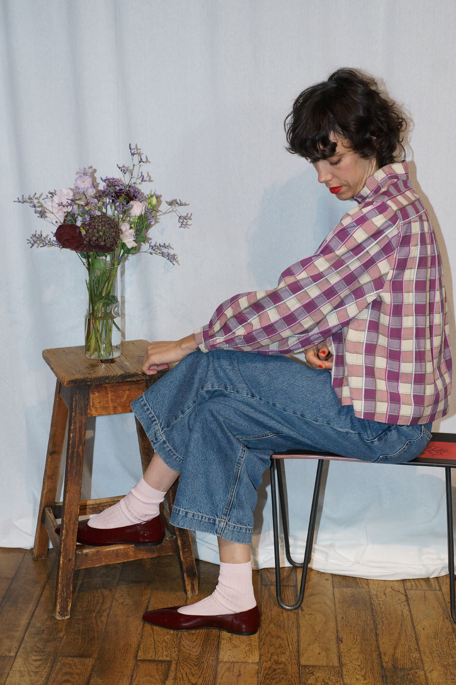 Belle Pièce Blouse Milton Wine