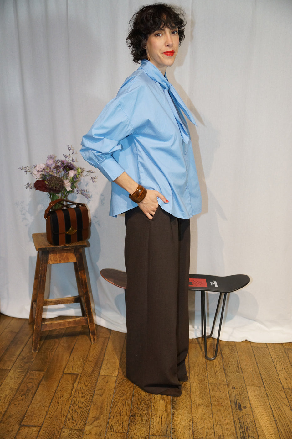 Belle Pièce Blouse Tom Sky