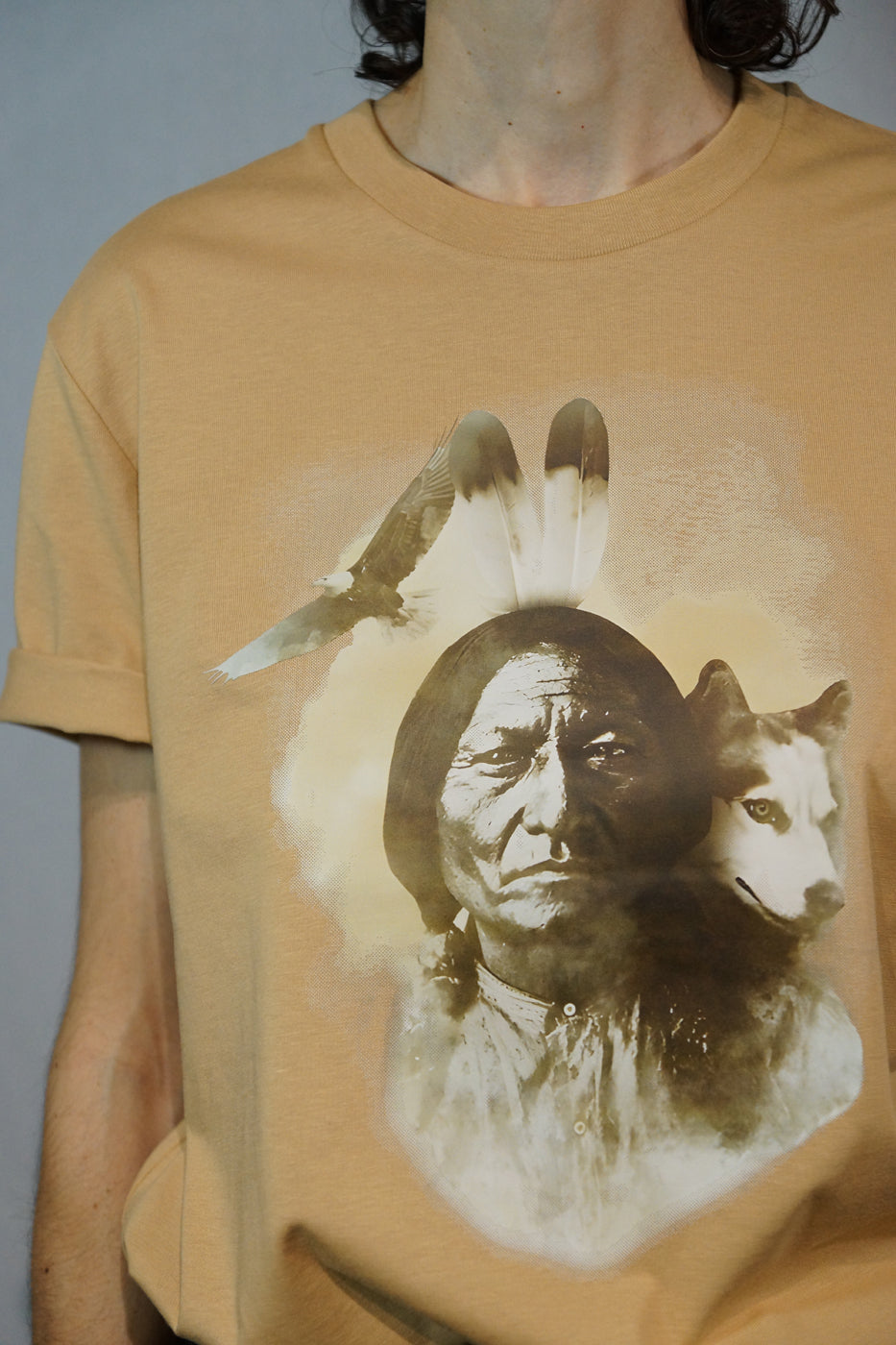 Cavalier Electrique Teeshirt Amérindien (3 couleurs)