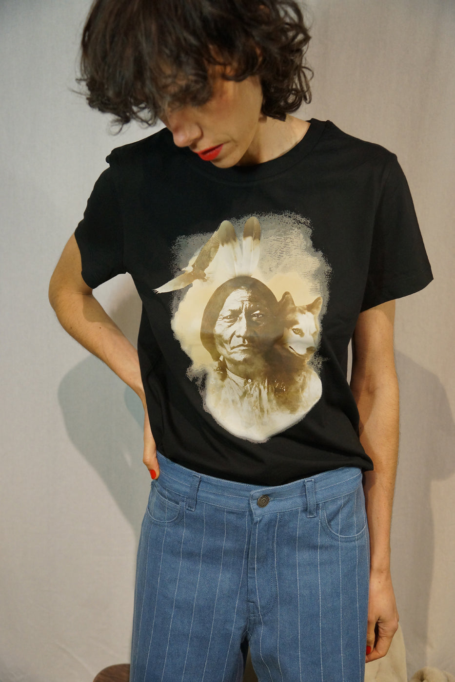 Cavalier Electrique Teeshirt Amérindien Lilac Dream