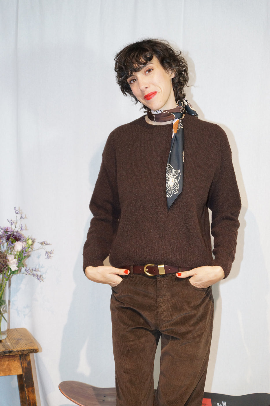 Masscob Pull Sagan Dark Brown