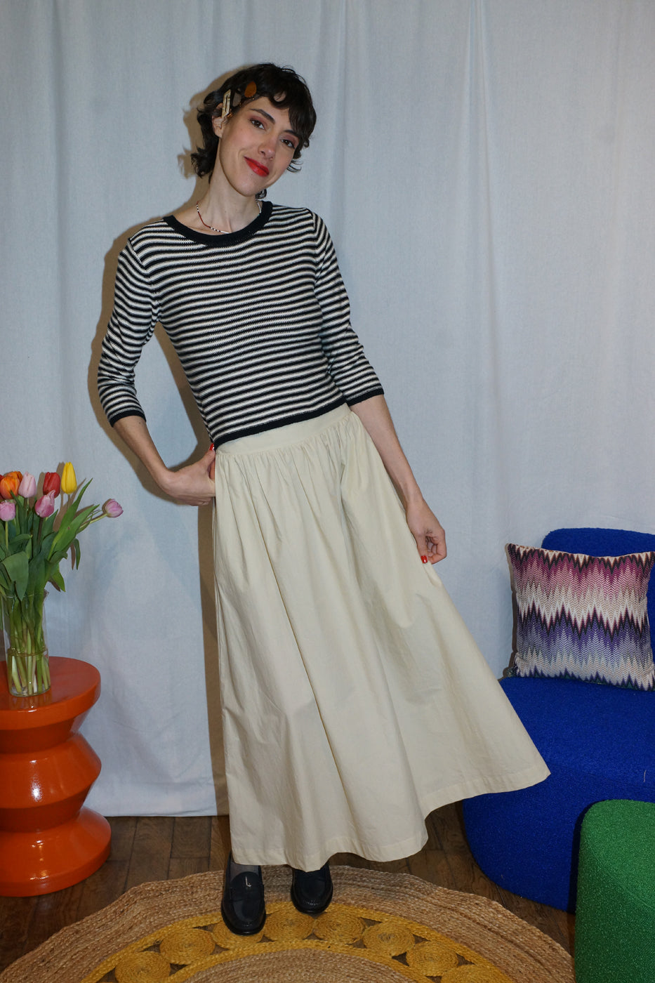 Sessun Pull Striano Whitblack