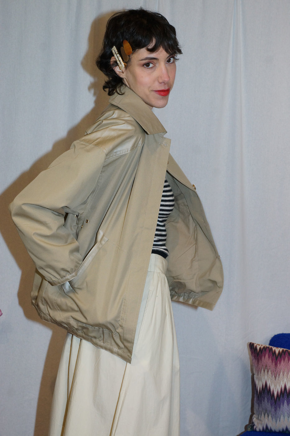 Sessun Blouson Worky Riverstone