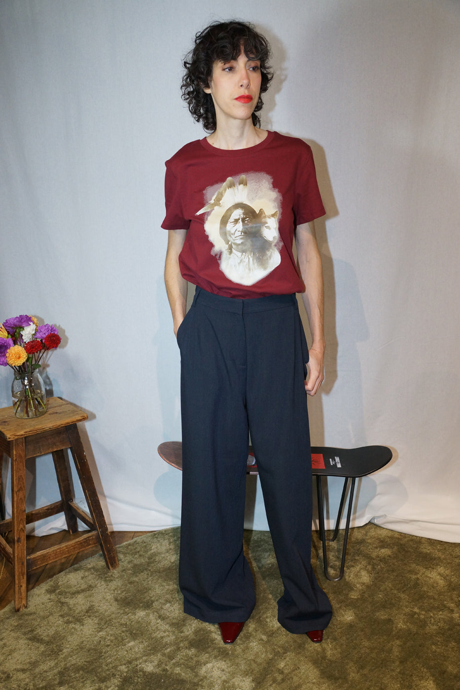 Cavalier Electrique Teeshirt Amérindien Lilac Dream