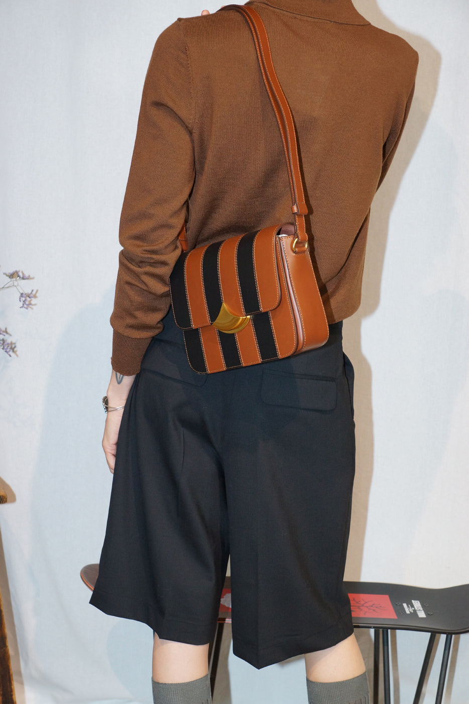 Sessun Sack Diviluz Black Brown Stripes