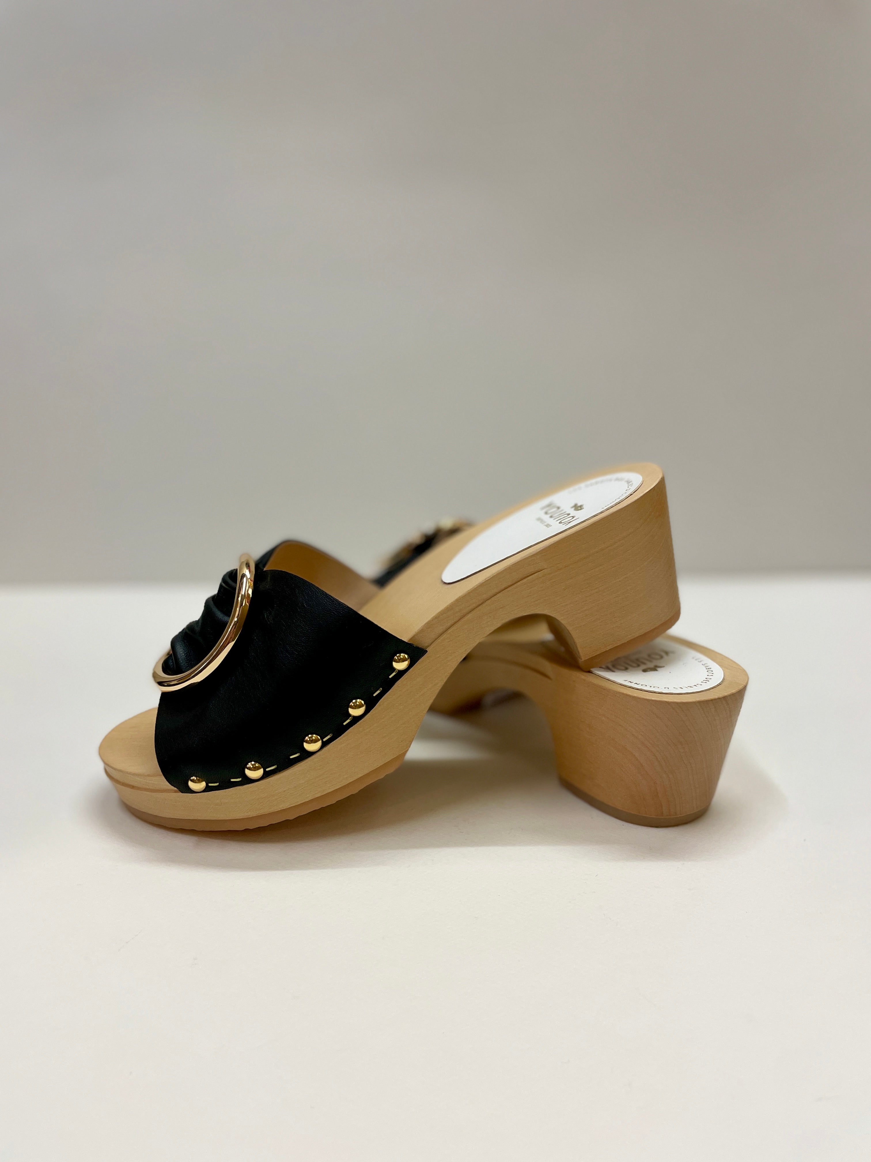 Youyou Mules Ycone Soft Black